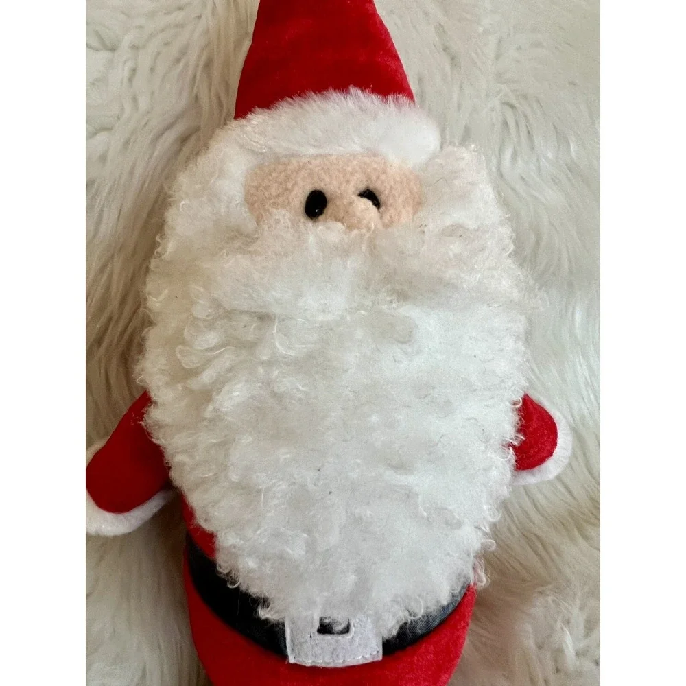 Gund Santa Ghome #4059305 Plush Stuffed Animal Soft Eyes Christmas 12 Inches NOS